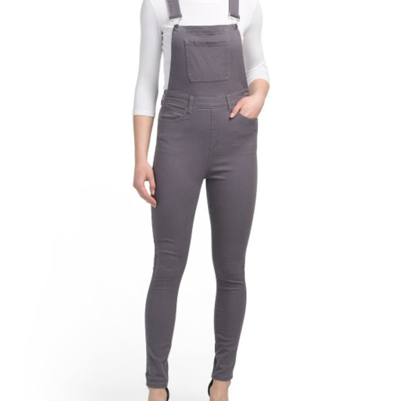 WE WORE WHAT HIGH RISE SKINNY OVERALLS - Picture 1 of 7